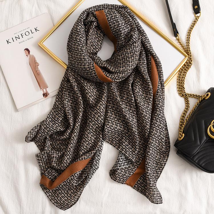 all in one place אביזרי נשים Fashion design 2020 women cotton long Scarf high quality Ladies Winter Warm Soft Shawls Wraps Unisex Scarves