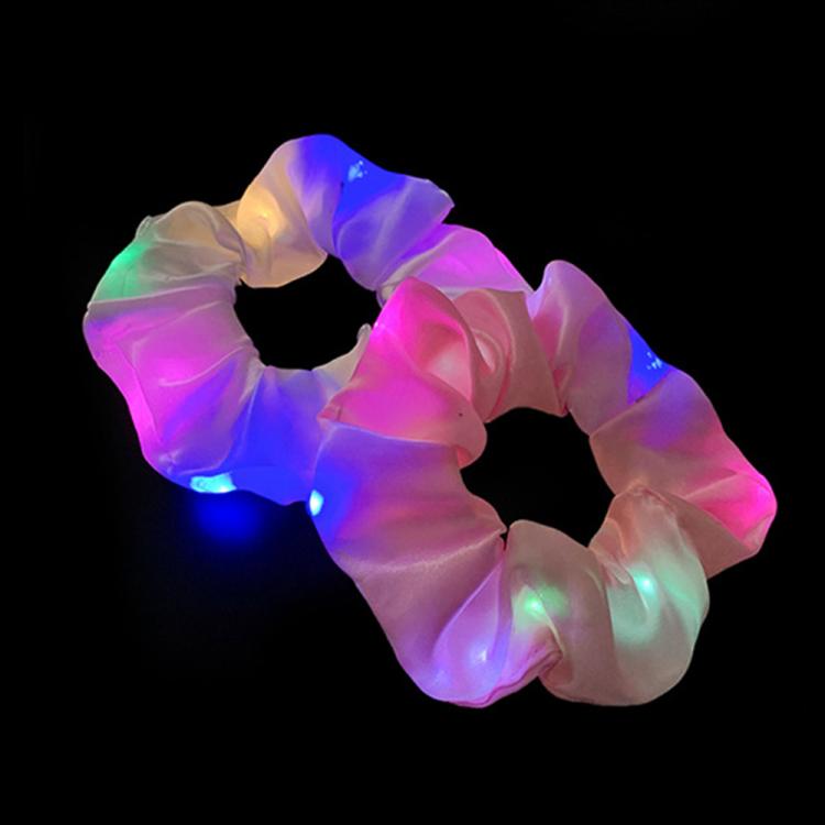 all in one place אביזרי נשים LED Luminous Hair Bands Scrunchies Women Girls Headwear Hair Rope Simple Wrist band Rings Rubber Band Hair Accessories