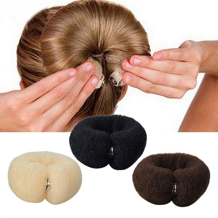 all in one place אביזרי נשים Fashion Hair Bun Maker Donut Magic Foam Sponge Easy Big Ring Hair Styling Tools Hairstyle Hair Accessories For Girls Women