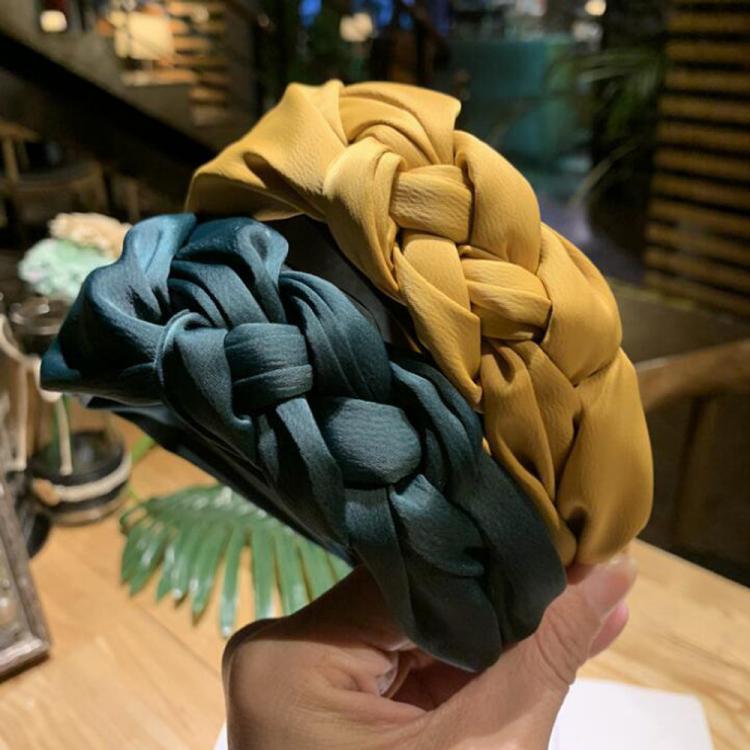 all in one place אביזרי נשים New Fashion DIY Multiple knots Hairbands For Women Ladies High-end Hair Band Wide Side Winter Hair Accessories