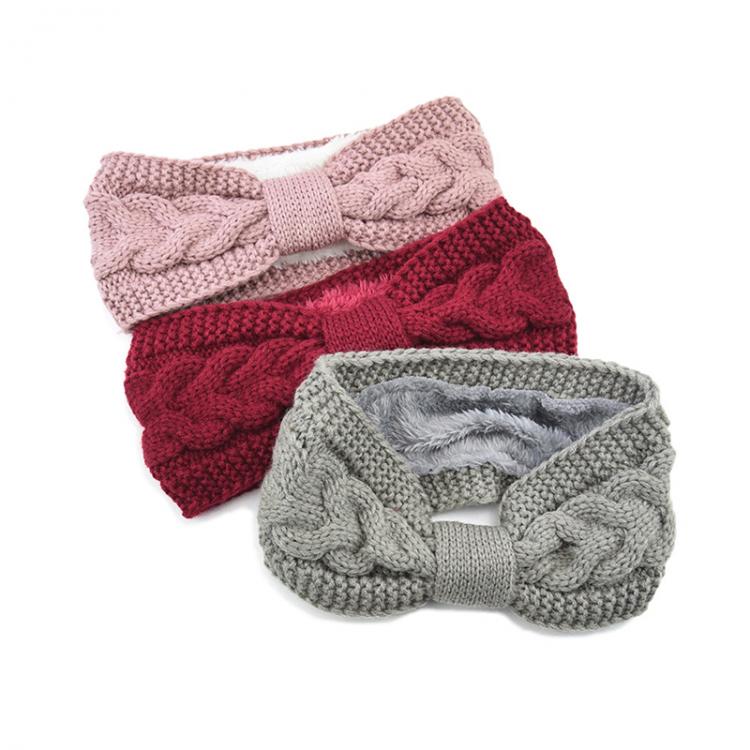 all in one place אביזרי נשים Winter Warm Headband for Women Woolen Knitting Headbands Wool Knitted Elastic Hairband Headwear Girls Hair Band Hair Accessories