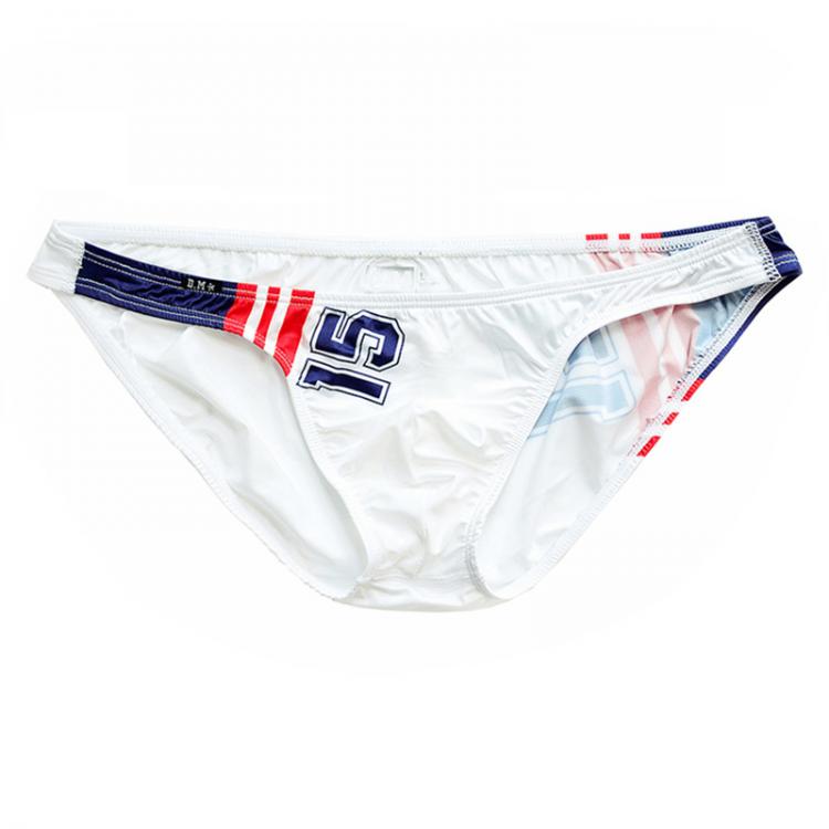 all in one place בגדי גברים Ice Silk Briefs Super Thin Transparent Underwear Low Waist Sexy Gay Mens Bikini Swimwear D.M Swimsuit Swim Pool Bathing Trunks