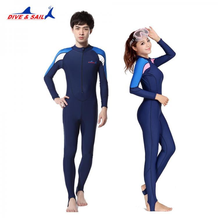 all in one place בגדי גברים Dive&sail Diving Suit Full Dive Skin Jump Suit Wimming Wetsuits dive suit men or women swimming Swimwear 1pcs suit Brand New