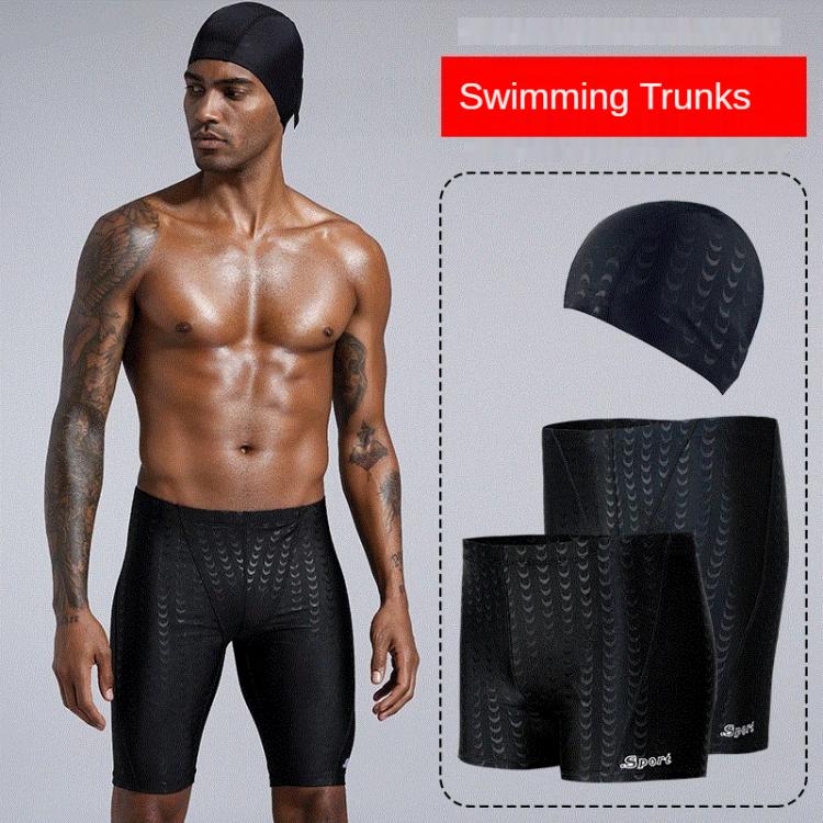 all in one place בגדי גברים Men Shark Skin Water Repellent Professional Competitive Swimming Trunks Brand Soild Jammer Swimsuit Pant Racing Briefs XL-4XL