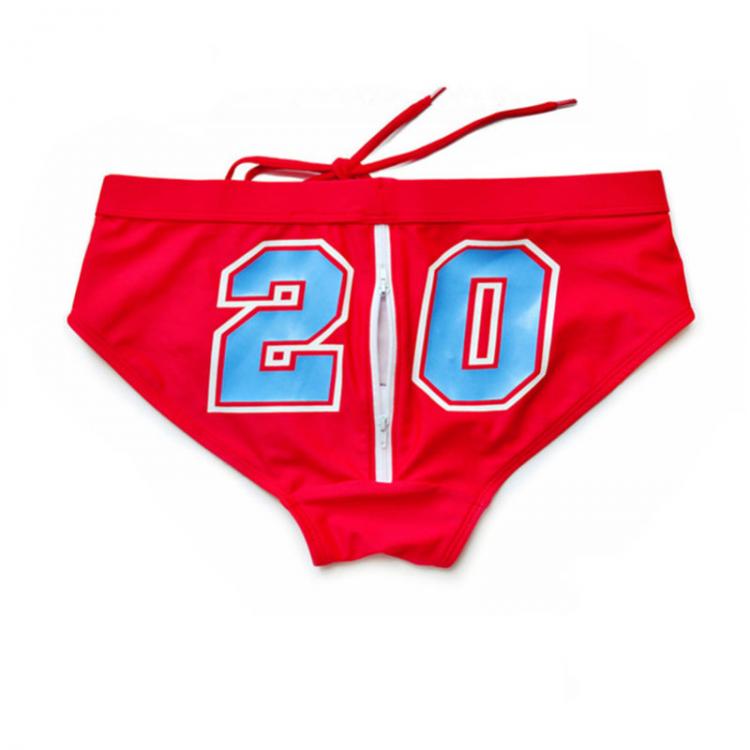 all in one place בגדי גברים Butt Zipper Opening Mens Swim Briefs Super Sexy Gay Swimwear Trunks Bathing Suit Beach Shorts Desmiit 2021 New D.M Swimsuit Slip