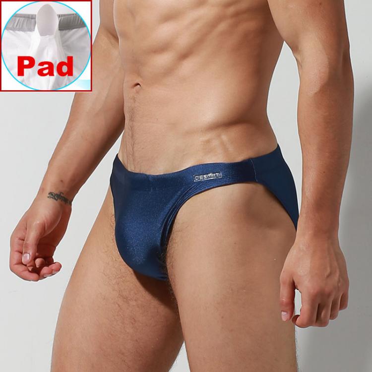 all in one place בגדי גברים Push Up Pad Men Swim Briefs Sexy Gay Swimwear Bikini Swimming Trunks Man Swimsuit Tanga Bath Suit Shorts 2019 Desmiit zwembroek