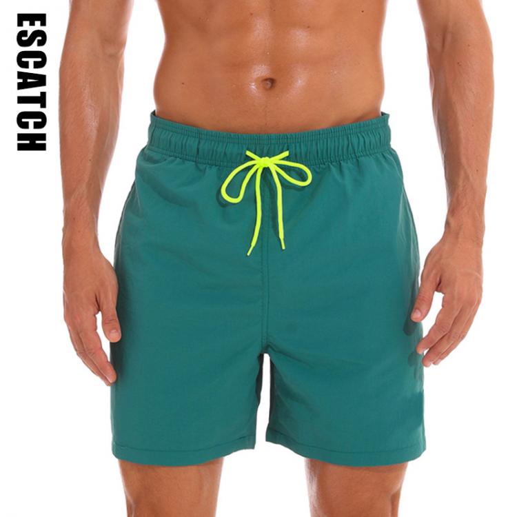 all in one place בגדי גברים Swimming Trunks Men Beach 2021 Plus Size Swimwear Men Solid Quick Dry Shorts Gay Boxer Surf Board Beach Wear