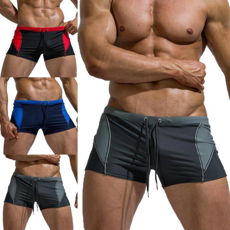 all in one place בגדי גברים Pocket Quick Dry Swimming Shorts For Men Swimwear Man Swim Trunks Summer Bathing Beach Plus Size Shorts Beachwear