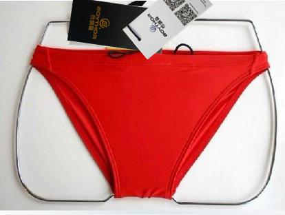 all in one place בגדי גברים Private customized BOYTHOR A new brand Men's suit Low waist swimming trunks Sexy bikini Pure color Plus-size Boutique spandex