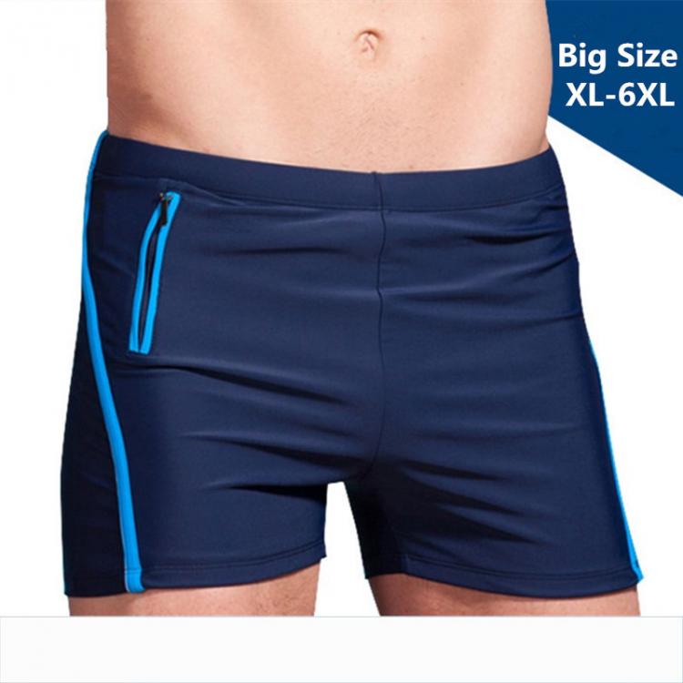 all in one place בגדי גברים Plus Size Swimwear Men Swim Trunks Mens Swimming Shorts Zipper Pocket Swimsuit Man Sexy Gay Boxer Briefs Beach Wear Bathing Suit