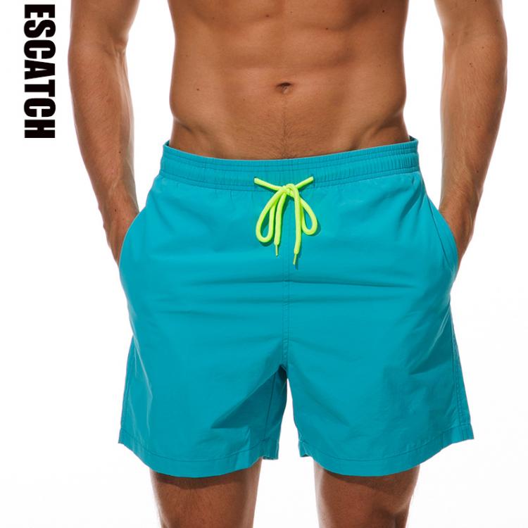 all in one place בגדי גברים Escatch New Quick Dry Mens Swim Shorts Summer Man Board Shorts Surf Swimwear Beach Short Athletic Running Gym Shorts