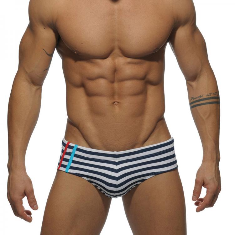 all in one place בגדי גברים superbody Brand Striped sexy swimwear Hot sell swimming Trunks Men's Boxers Beach Swimwear comfortable smooth Trunks