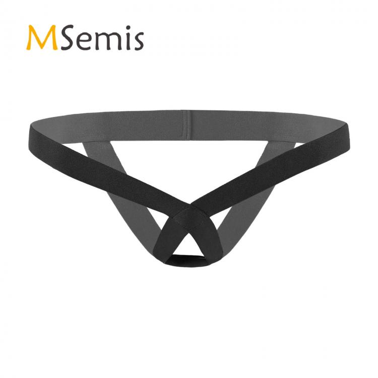 all in one place בגדי גברים Mens Lingerie See Through Underwear Low Waist Elastic Thongs Briefs Jockstrap Hollow Out T-back Open Butt Panties Underpants