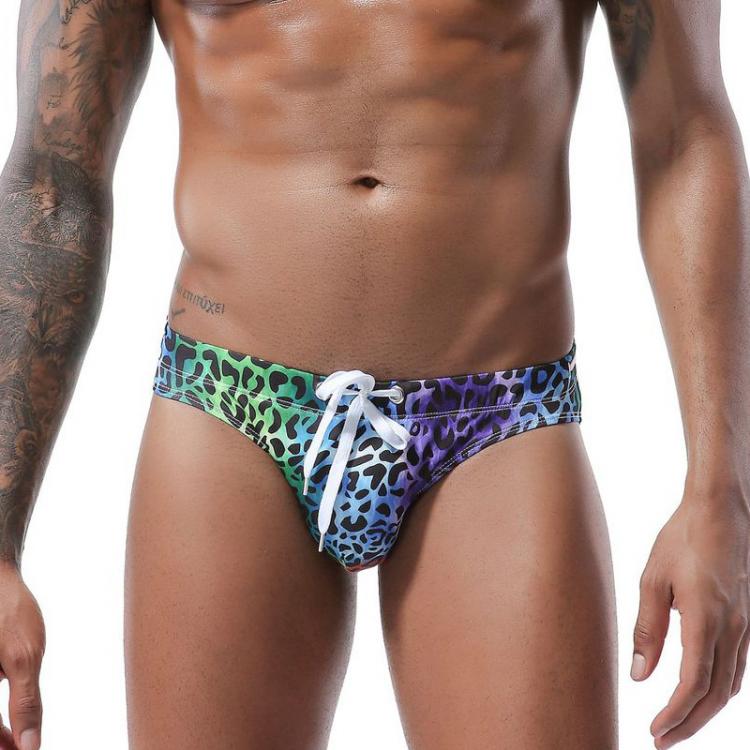 all in one place בגדי גברים Leopard sexy swimwear men briefs trunks Mens bathing suit Briefs Swimming Swim Surfing Beach Shorts Swimsuit Bikini Sunga 109