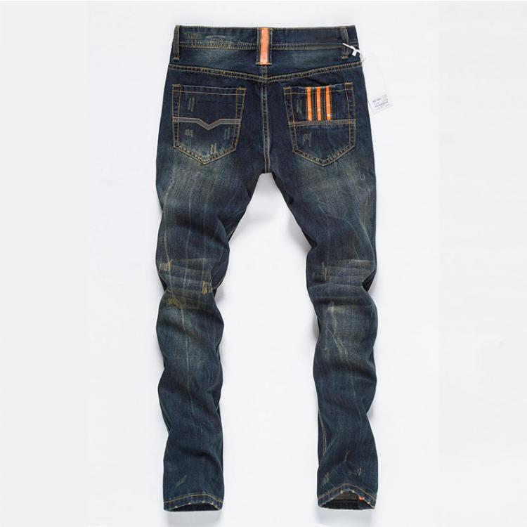 all in one place בגדי גברים Quality Jeans Pants Denim Casual Fashion Streetwear Denim Trousers Jeans Homme Jeans for Mens Pants Mens Straight  Slim High
