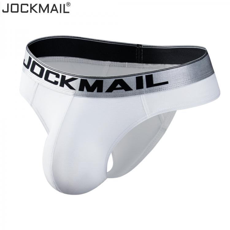 JOCKMAIL Men Underwear Sexy Big Penis Pouch Bikin Briefs Panties