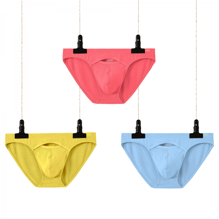 all in one place בגדי גברים Men's Sexy Bikini Bamboo Fiber Men Soft Breathable Briefs  Male Panties Underwear Multiple Combinations