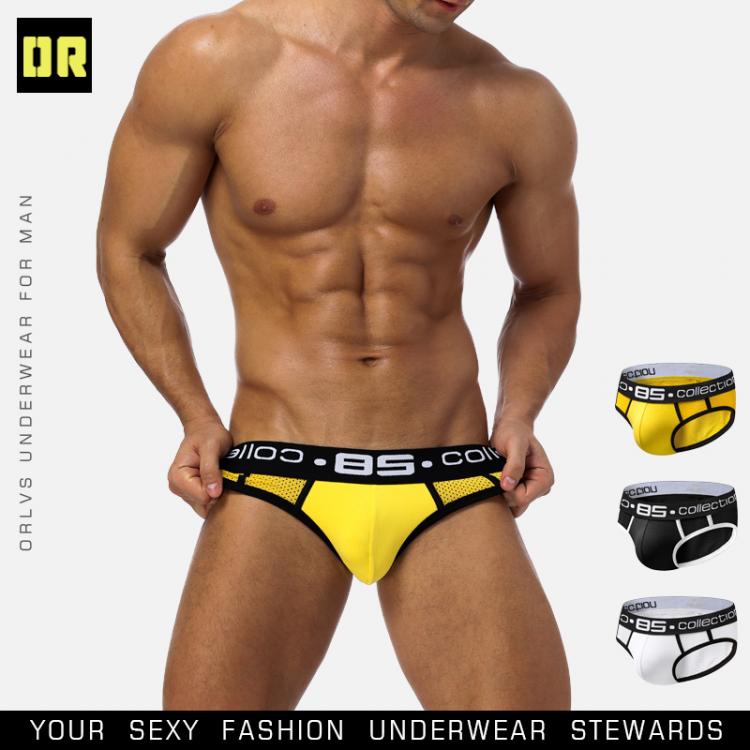 all in one place בגדי גברים BS Cotton Gay Men Underwear Sexy  Cuecas Ropa Interior Slip Hombre bikini 16Style 2020 Hot M-2XL