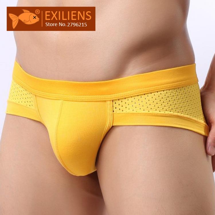 all in one place בגדי גברים EXILIENS Sexy Men Briefs Underwear Mens Brief Modal Ropa Interior Hombre Slip Gay Calzoncillos Sous Vetement Size L-3XL 111901