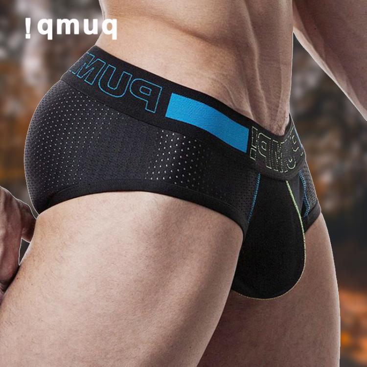 all in one place בגדי גברים New Arrival Cotton LOGO Breathable Sexy Undenwear Men Jockstrap Briefs Male UnderwearBikini Gay Men Underwear Male Jock Strap