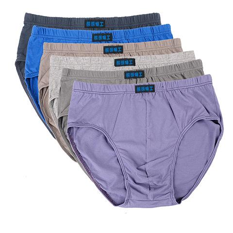 all in one place בגדי גברים 5pcs/lot cheapest 100% Cotton Mens Briefs Plus Size Men Underwear Panties 6XL 7XL 8XL  Men's  Breathable Panties Multicolor p