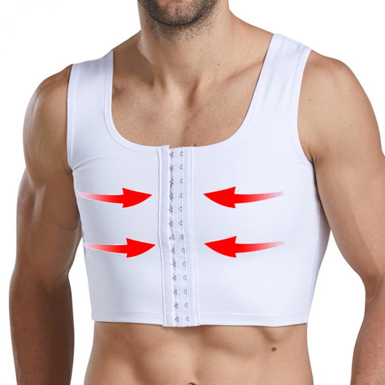 all in one place בגדי גברים Men Gynecomastia Shaper New Slimming Chest Control Boobs Shapewear Firm Undergarments Stomach Girdles Hook Control