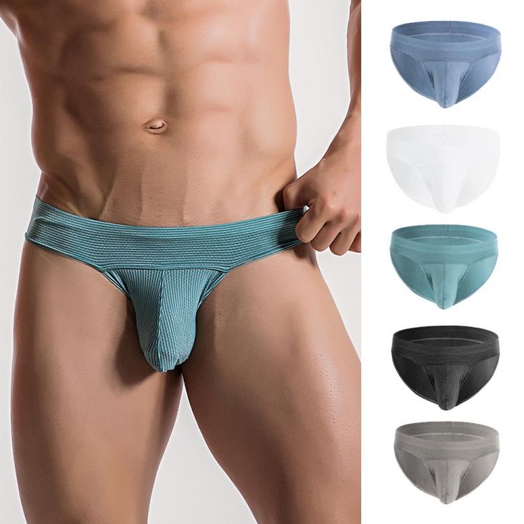 all in one place בגדי גברים Sexy Underwear Underpants Briefs Men's Soft Knickers Comfort U Convex Design Smooth Long Bulge Pouch Shorts Ropa Interior Hom