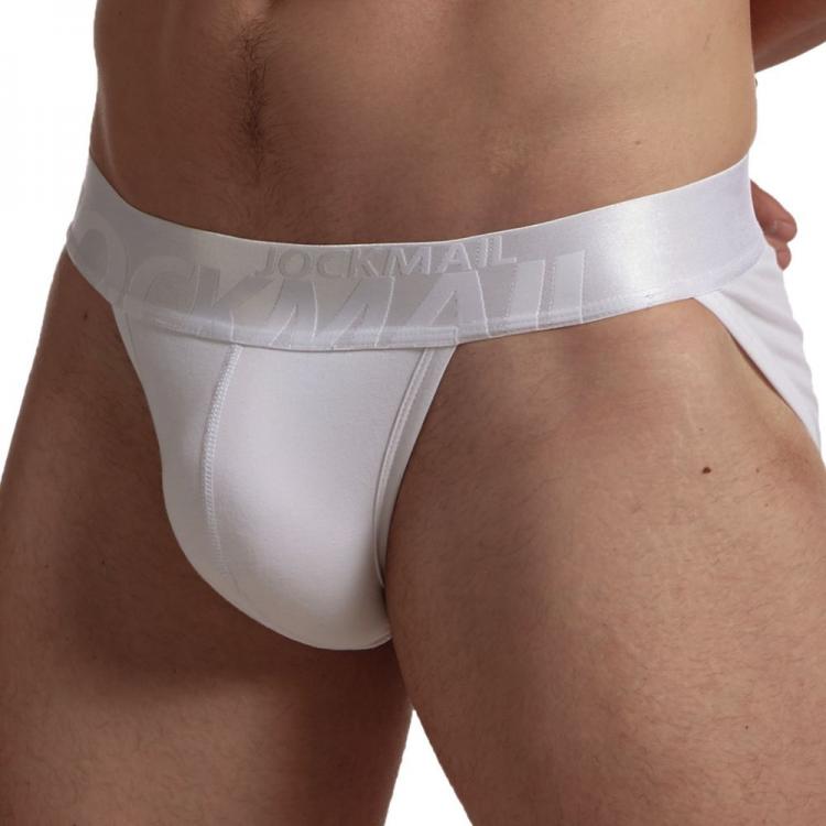 all in one place בגדי גברים Jockmail Sexy EMen's Underwear Briefs Low Rise Solid Cotton Soft Underpants, Breathable Tanga Bikini Calzoncillos Hombre Slip