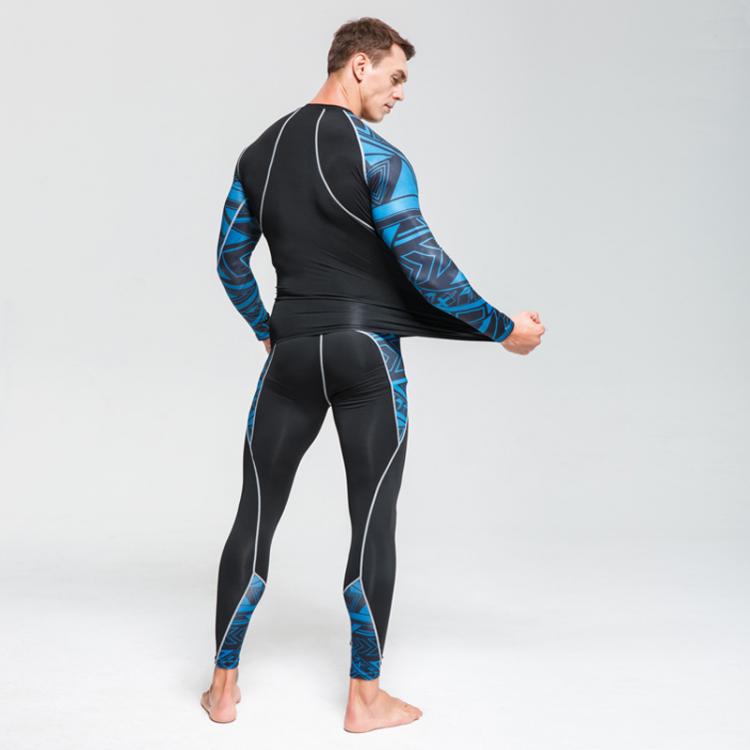 all in one place בגדי גברים Top Men's Clothing Base Layer Thermal Underwear Fitness Training Compression Tights Running Shirts Man Leggings Rashgard male