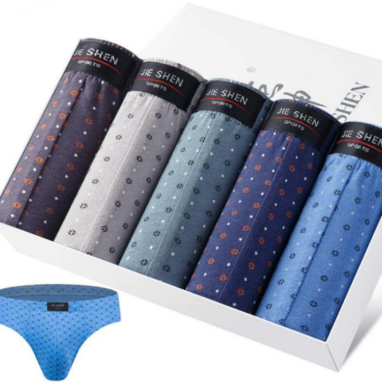 all in one place בגדי גברים 5 Pcs Breathable Cotton Men's Underwear New Briefs sexy underwear men gay  Mens Bodysuit Male Comfortable Solid Underpants