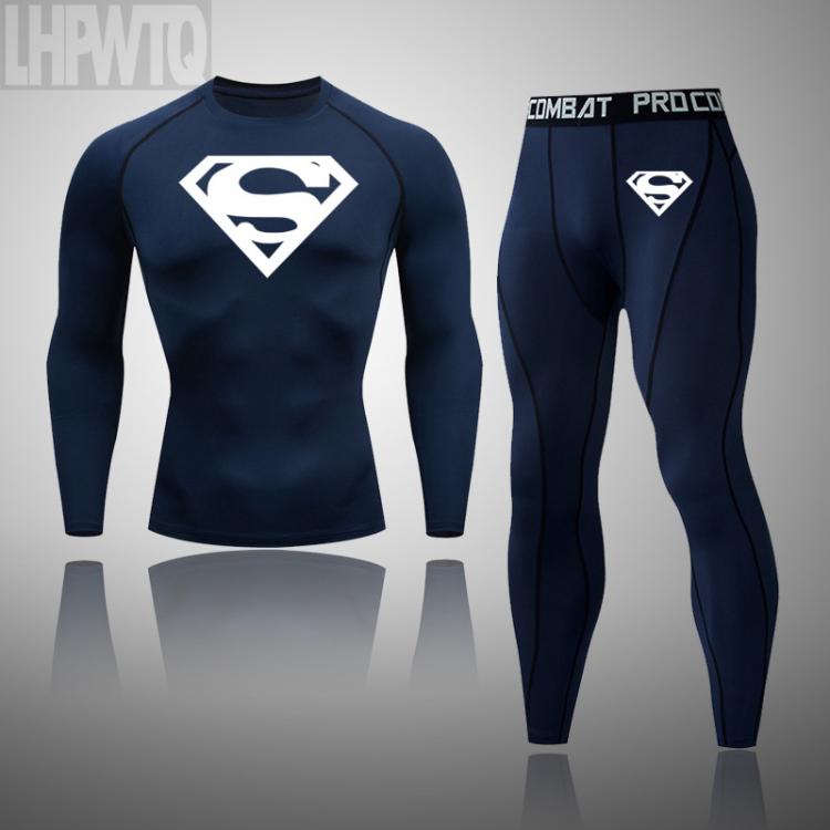 all in one place בגדי גברים Thermal Underwear Men's Long Underwear Compression Clothing Fitness Shirt Men Running Shirt Training Thermal Underwear