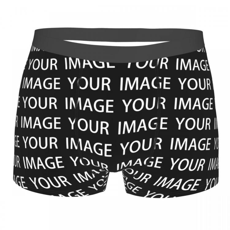 all in one place בגדי גברים Your Image Custom Made Underwear Custom Design Your Own Underwear Customized Boxer Brief