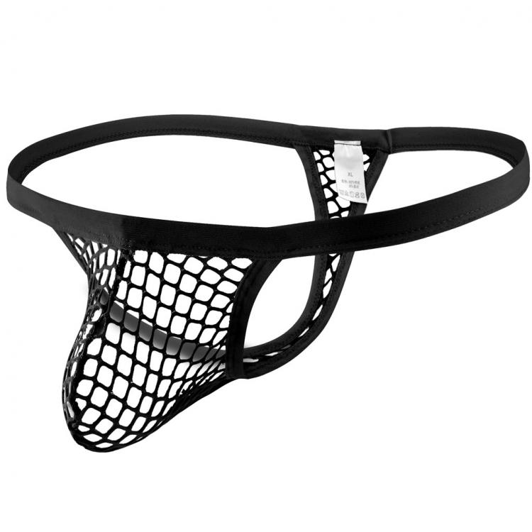 all in one place בגדי גברים Plus Size Porn Panties Hollow Low-Waist Sexy Lingerie See Through Men's Underwear Erotic Temptation Thongs Male Underpants