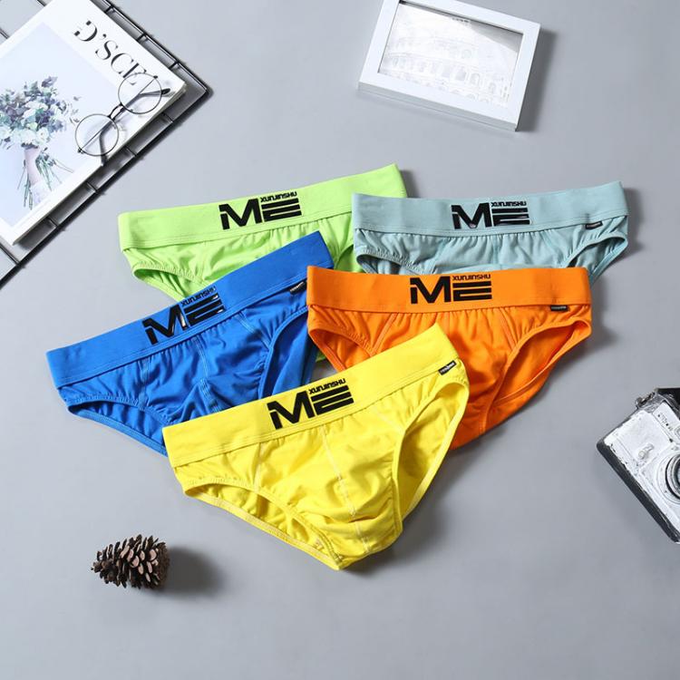 all in one place בגדי גברים Sexy Men's Panties Underwear Cotton Sexy Low Waist Breathable 3D Relief Briefs Personalized Cotton Men's Shorts Panties 