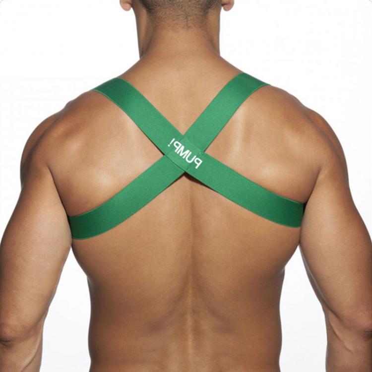 all in one place בגדי גברים 2021 Elastic Band Harness Men Sexy Shoulder Straps Chest Bondage Muscle Halter Belt Club Party Hollow Costume Men Bodysuite