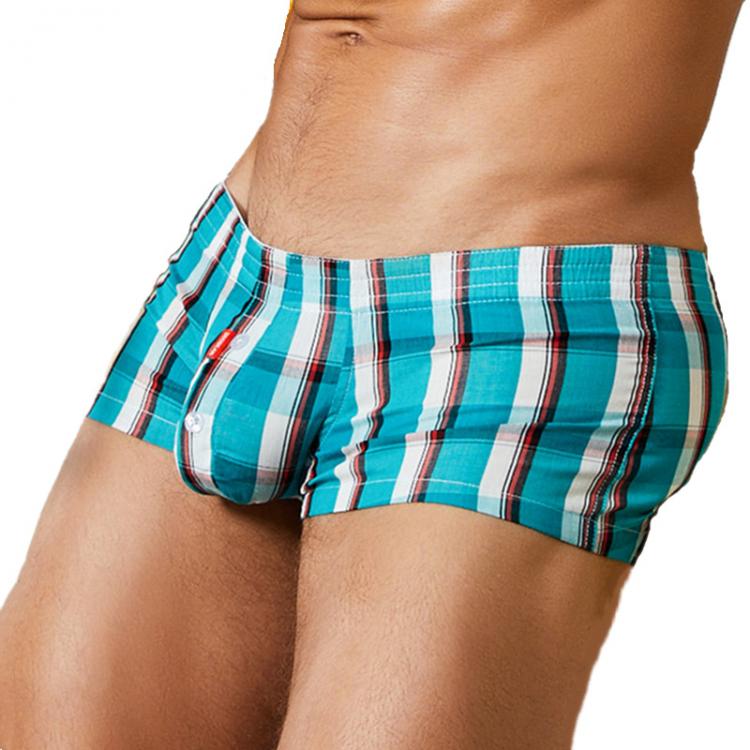 all in one place בגדי גברים SEOBEAN 100% Cotton Men's Boxers Classic Plaid Boxer Shorts Mens Underwear Panties Home Shorts Sleep Lounge Pajama Shorts