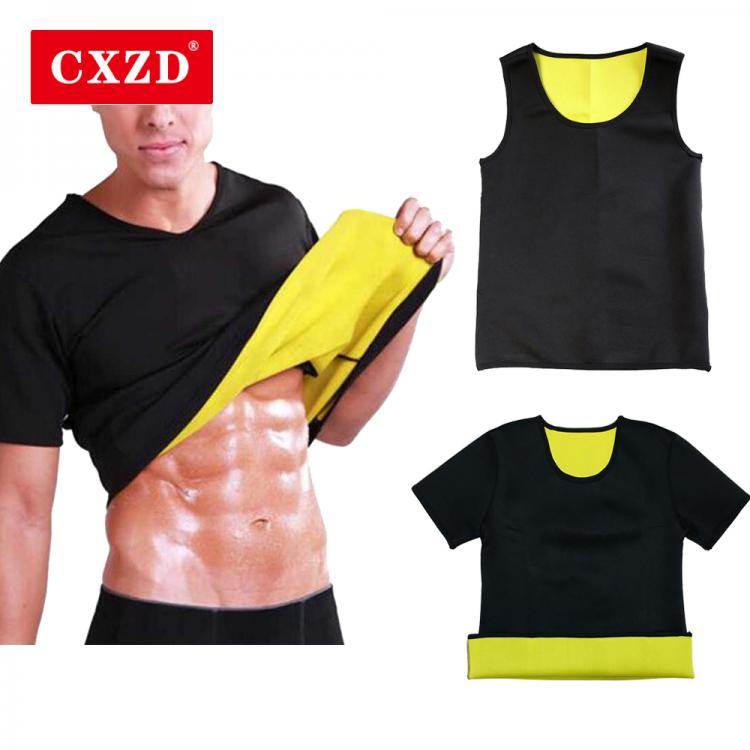 all in one place בגדי גברים CXZD New Body Shapers Men Plus Size S-5XL Slimming Shirt Neoprene Shapers Vest Sweat Sauna Fitness T-Shirt Control Shapewear