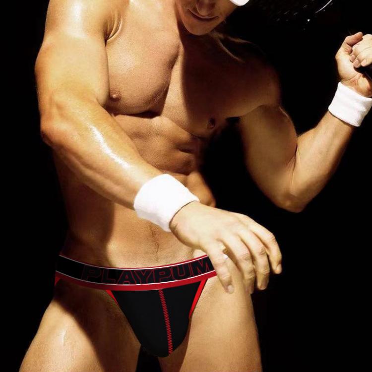 all in one place בגדי גברים New Side Cut Men Briefs Sexy Underwear Man Cotton Soft Breathable Mesh Underpants Male Low Waist U Convex Gay 3 Colors Panties