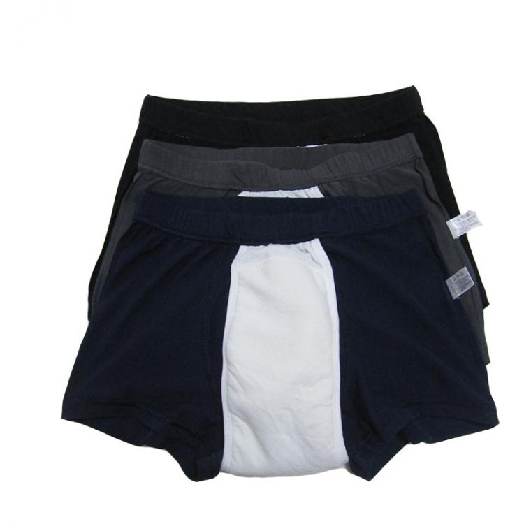 all in one place בגדי גברים 3-Pack Men’s Incontinence Underwear Cotton Regular Absorbency Reusable Washable Urinary Incontinence Briefs for Prostate Surgica