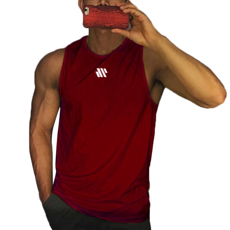 all in one place בגדי גברים 2021 New Fashion Men's Street Style Tank Tops Quick-Dry Running Vest Fitness Training Undershirt