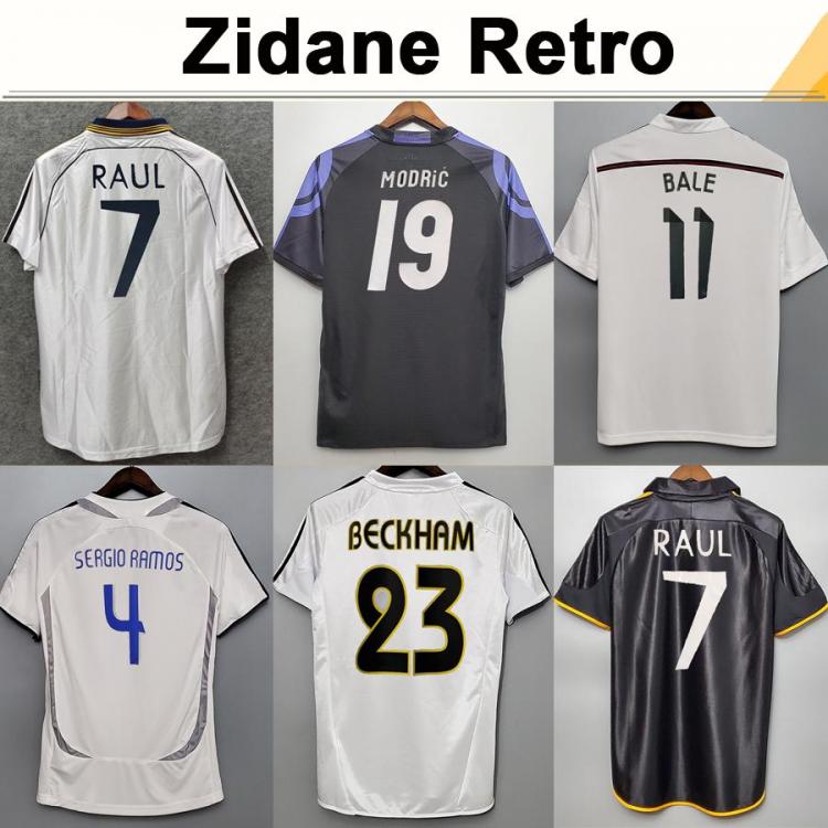 all in one place בגדי גברים Camisas clásicas Retro, camisas de  96, 97, 98,  RONALDO, barman, SEEDORF, rapero, ZIDANE, BECKHAM, CANNAVARO, R., CARLOS, kaka&#