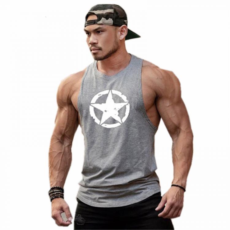 all in one place בגדי גברים New Fashion Cotton Sleeveless Shirts Tank Top Men Fitness Shirt Mens Singlet Bodybuilding Workout Gym Vest Fitness Men