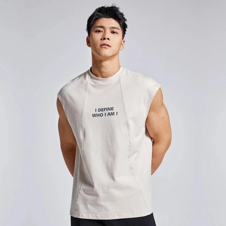 all in one place בגדי גברים Loose New Gyms Fitness Training Sleeveless Summer Men's Sports Vest Male Quick Drying Breathable Basketball Sports Tank Top