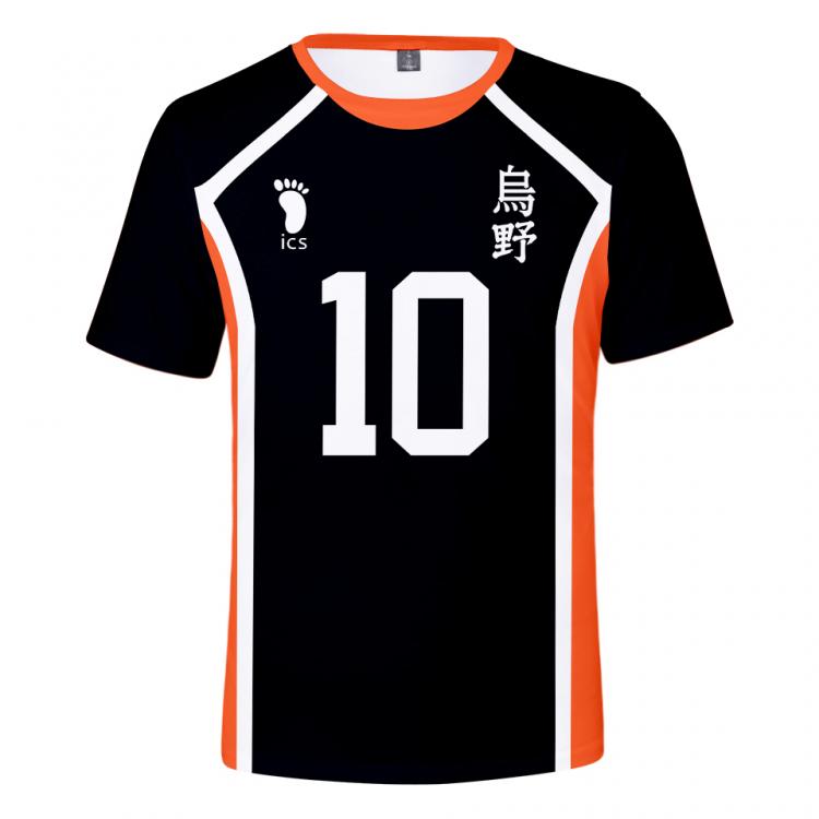all in one place בגדי גברים Haikyuu T-shirt Volleyball Team Uniform Training Clothes Men Women T Shirt Adults Children Tshirt Summer Casual Short Sleeve Tee