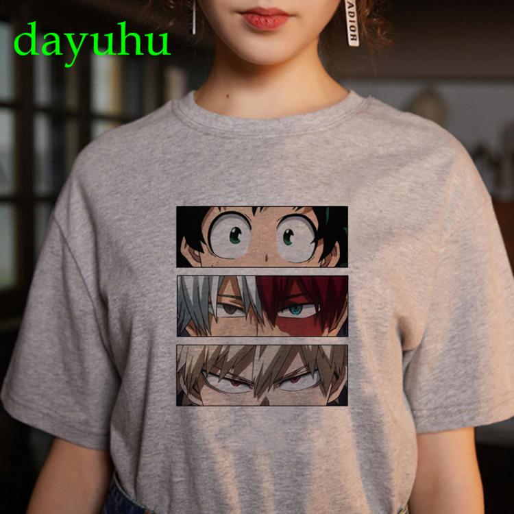 all in one place בגדי גברים My Hero Academia Bakugou T-shirt Men Cute Anime Boku No Hero Academia T Shirt Cool Todoroki Graphic Tshirt Hip Hop Top Tees Male