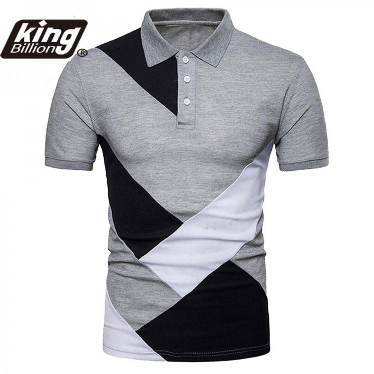 all in one place בגדי גברים KB Men Polo Men Shirt Short Sleeve Polo Shirt Contrast Color Polo New Clothing Summer Streetwear Casual Fashion Men tops