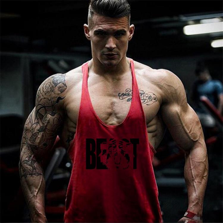 all in one place בגדי גברים 2020 Cotton Gyms Tank Tops Men Sleeveless Tanktops For Boys Bodybuilding Clothing Undershirt Fitness Stringer Vest