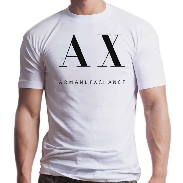 all in one place בגדי גברים A LOGO FAMOUS FASHION BRAND men white t-shirt