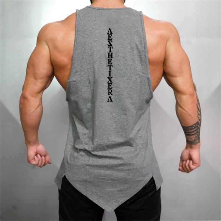 all in one place בגדי גברים Muscleguys Gym Stringer Clothing Bodybuilding Tank Top Men Fitness Singlet Sleeveless Shirt Solid Cotton Undershirt Muscle Vest