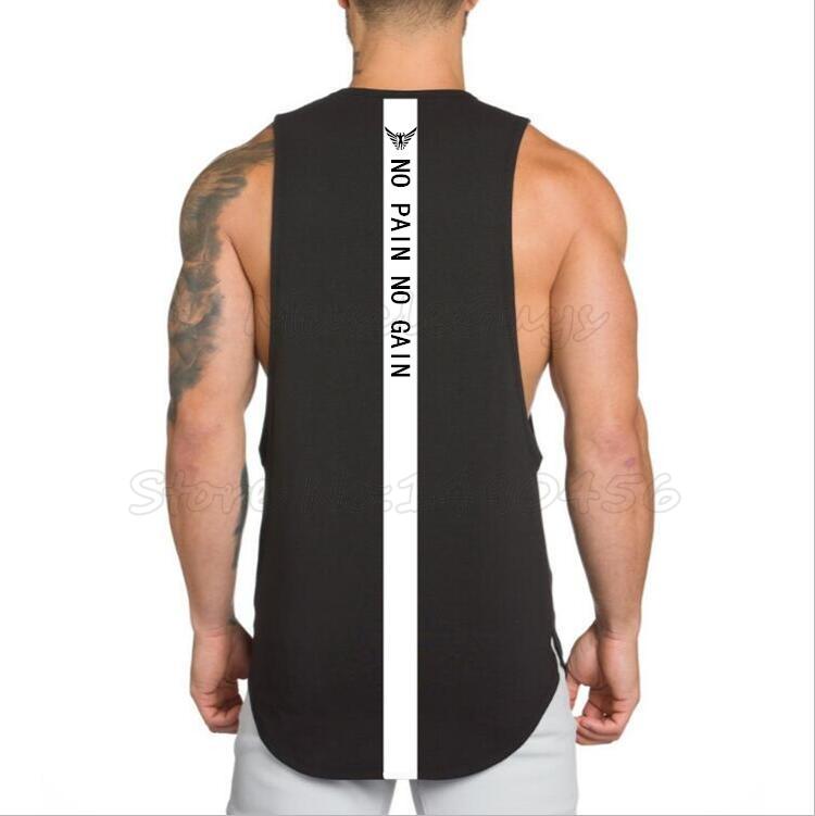 all in one place בגדי גברים Brand NO PAIN NO GAIN clothing bodybuilding stringer gym tank top men fitness singlet cotton sleeveless shirt muscle vest